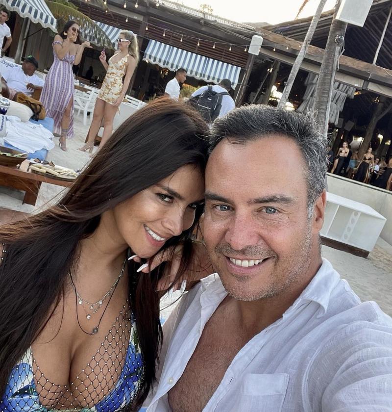 Yanina Halabi y su actual pareja