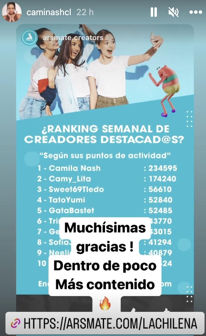 Camila Nash - Instagram