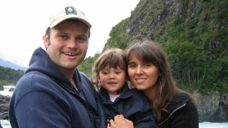 Roberto Bruce y Andrea Sanhueza