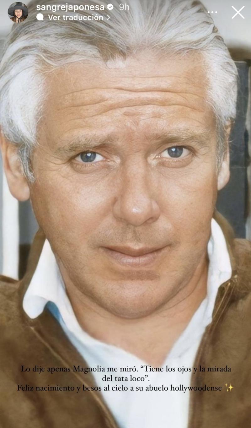 China Suárez recuerda al padre de Benjamín Vicuña