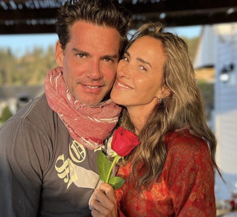 Cristián de la Fuente y Angélica Castro