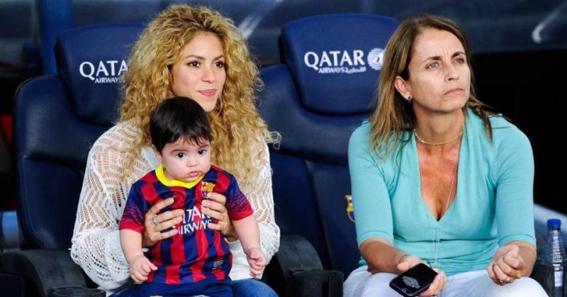 Shakira y su ex suegra