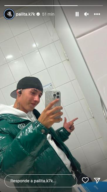 Pailita en su Instagram