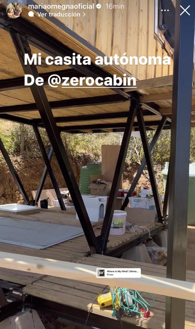 María Gracia Omegna muestra su casa ecológica