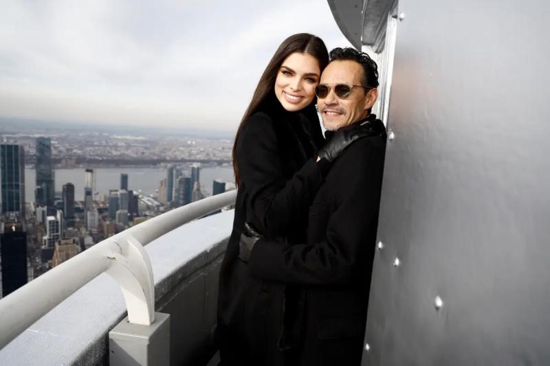 Marc Anthony y Nadia Ferreira