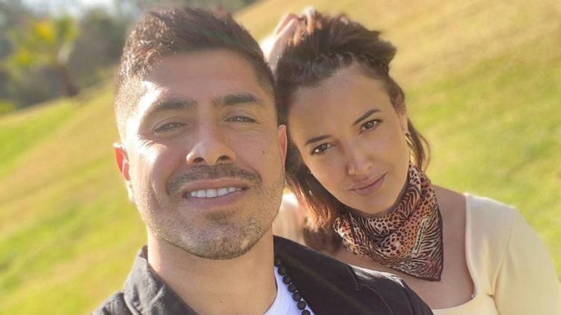 Diego Sánchez junto a Yamila Reyna