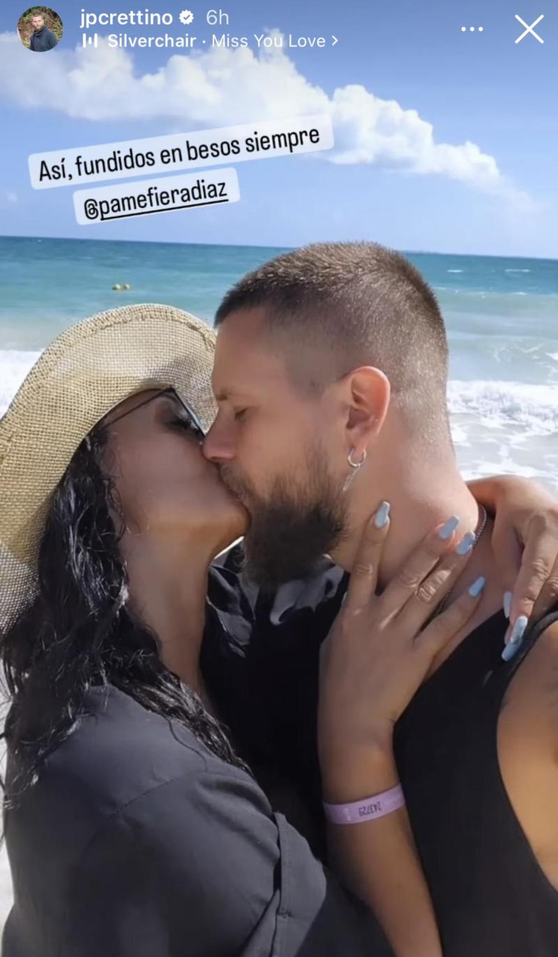 JP Cretton y Pamela Díaz