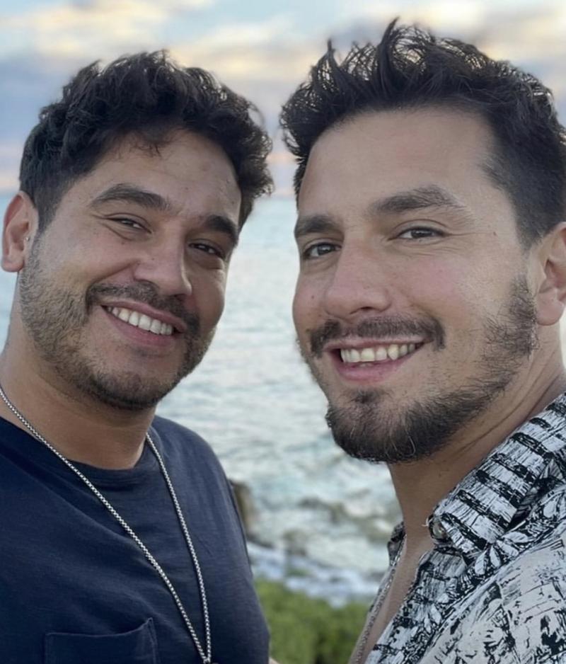 Gino Costa y Miguel Ángel Campos