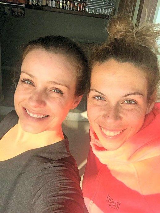 Fran Conserva y Claudia