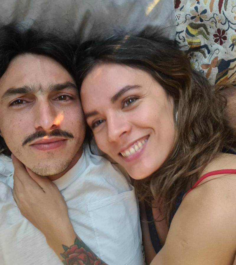 Camila Vallejo y Abel Zicavo