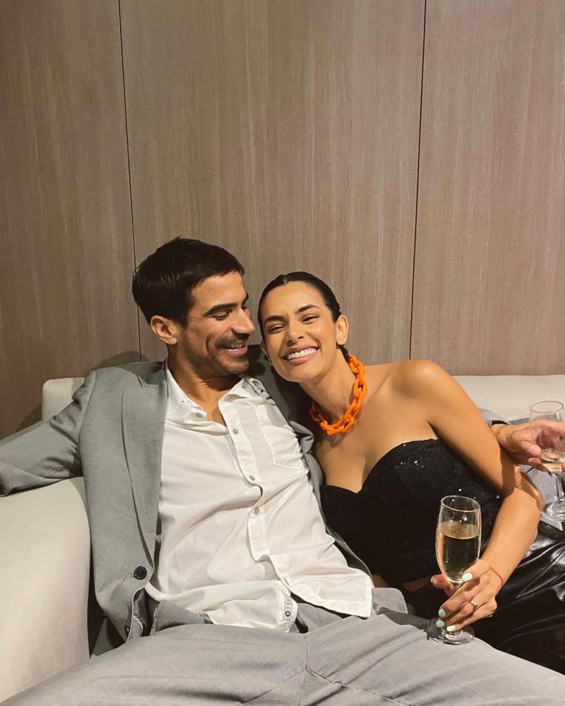 Sebastián Ramírez y Camila Campos