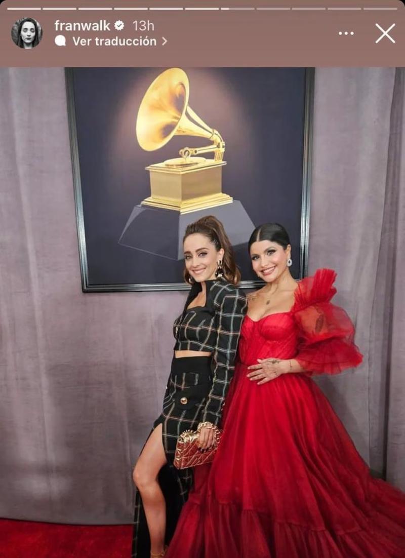 Francisca Walker en los Grammys 2023