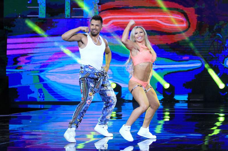 Nicole Moreno se lució al ritmo del reggaetón logrando convencer al jurado