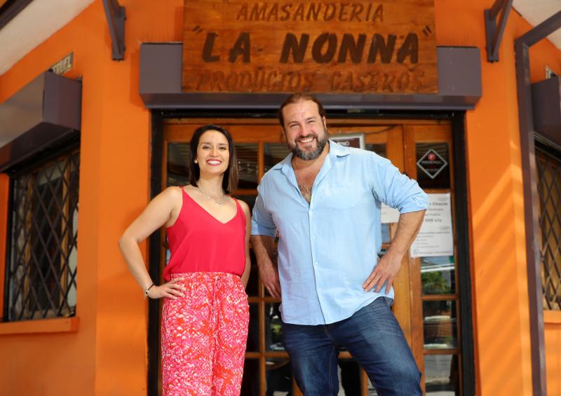 Chantal Aguilar y Mikel Zulueta