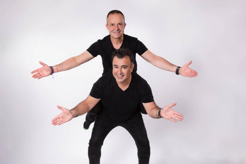 Claudio Moreno y Kurt Carrera, intérpretes, respectivamente, de "Guru Guru" y "Tutu Tutu".