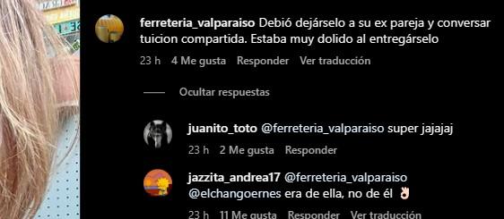 Comentario sobre el perrito de Yamila Reyna