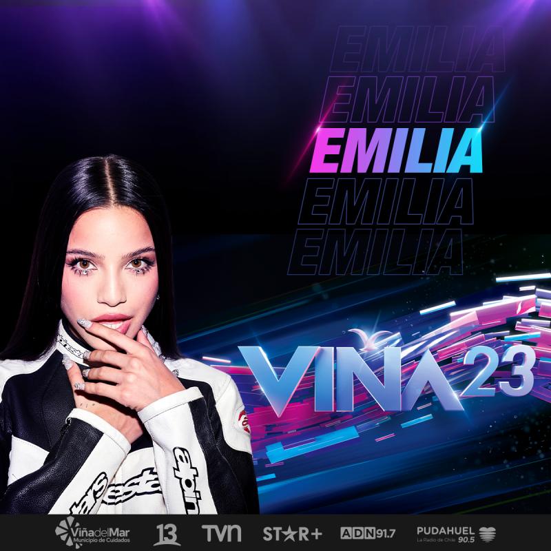 Emilia Mernes manifiesta su emoción tras ser confirmada para el Festival de Viña 2023