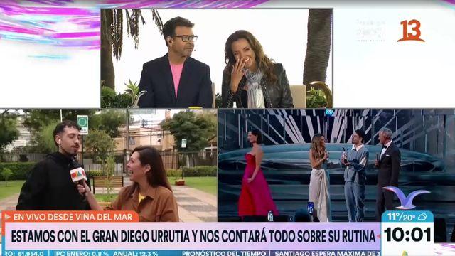 ¿Le habrá hablado la TENS tras triunfar en Viña 2023? Diego Urrutia respondió con honestidad