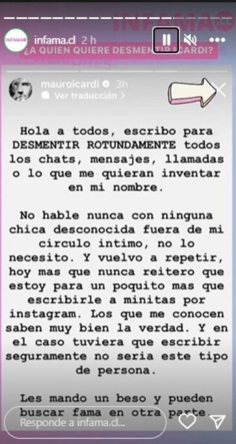 Declaraciones de Mauro Icardi