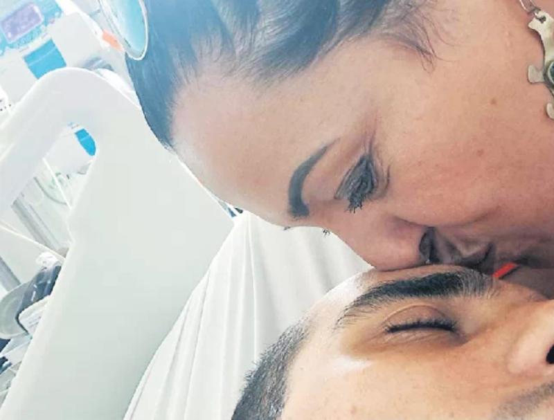 Francisco Lamatta en coma junto a su hermana