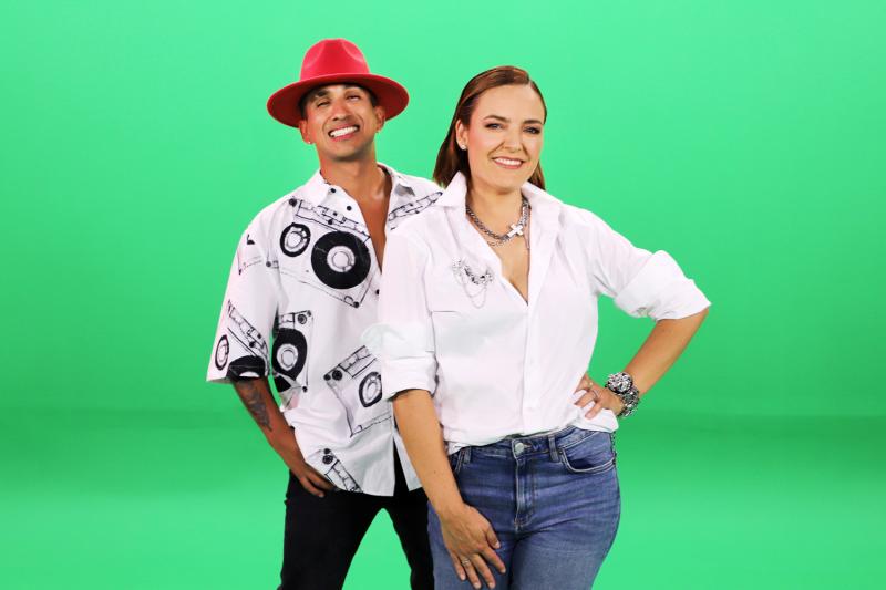 Janis Pope y Felipe Basáez