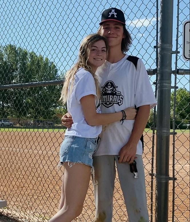 Lauren Enslow y Lucas Olsen