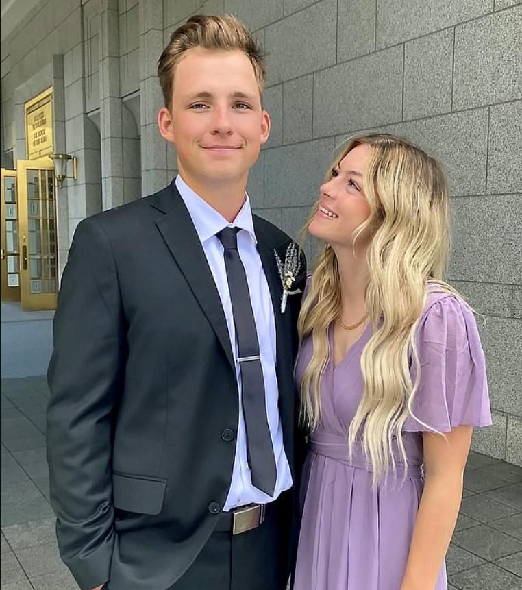 Lauren Enslow y Lucas Olsen