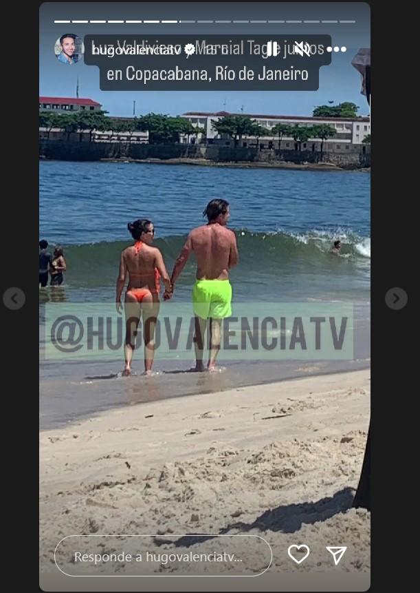 Luz Valdivieso y Marcial Tagle en Copacabana