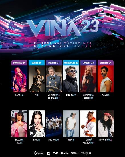 Tini "La triple T" se suma a la parrilla del Festival de Viña del Mar