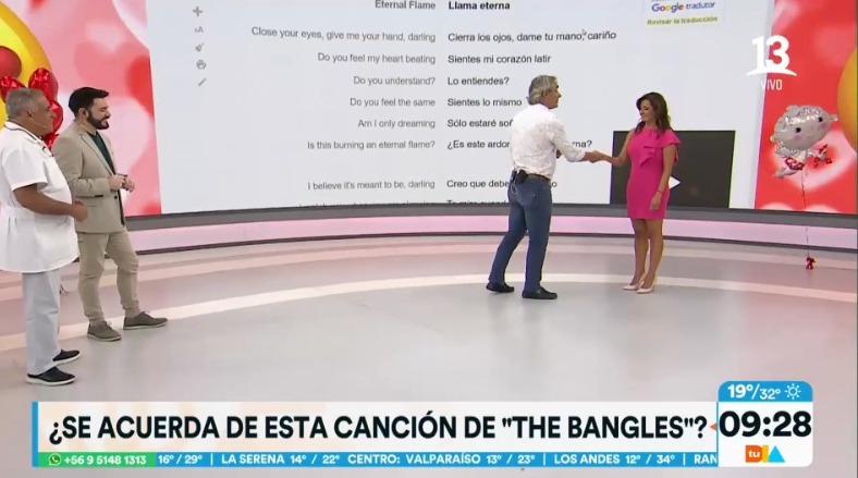 "Te salta el corazón": Repe le cantó una romántica canción a Priscilla Vargas