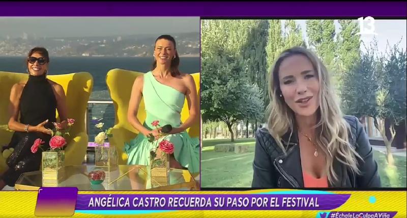 Angélica Castro recordó su paso por la Quinta Vergara y reveló especial anécdota