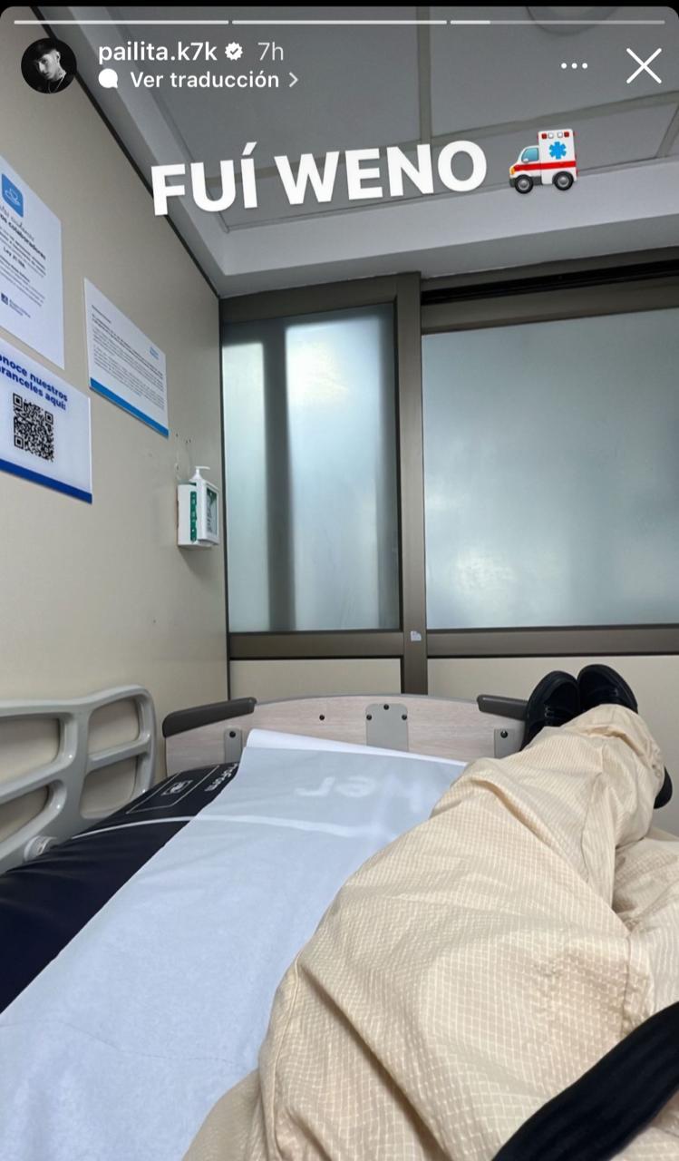 ¿Qué le habrá pasado? Pailita terminó en urgencias tras subirse al escenario de la Quinta Vergara