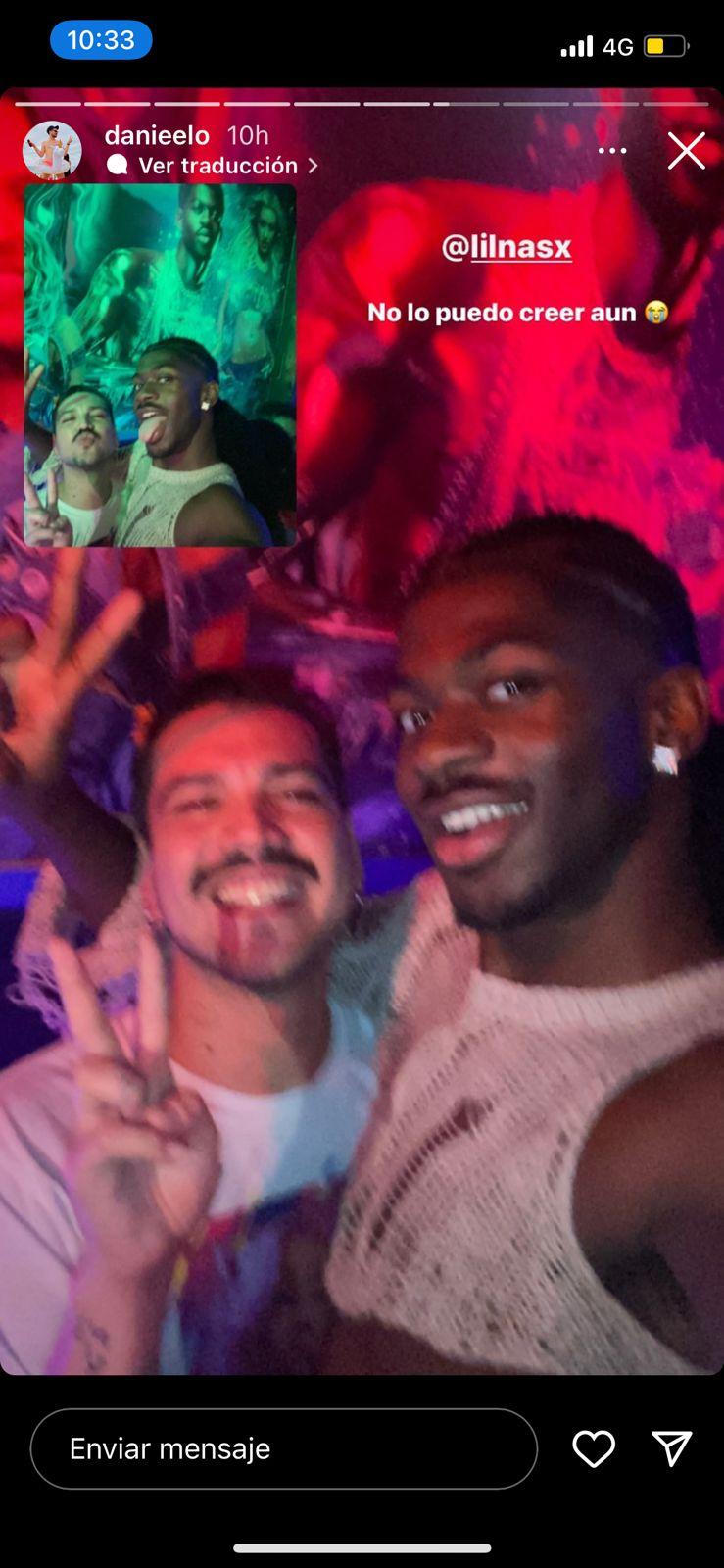 Fan se encuentra con Lil Nas