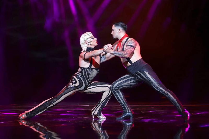 Nicole Gaultier y Felipe Román