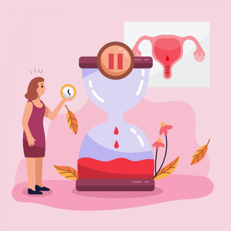 Infografía de la menopausia