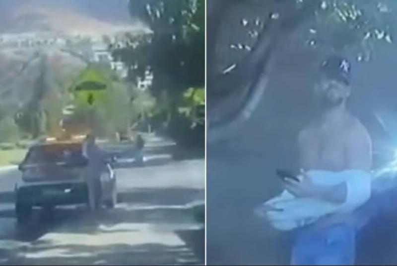 Imagen tras el incidente entre Daniela Aránguiz y Jorge Valdivia