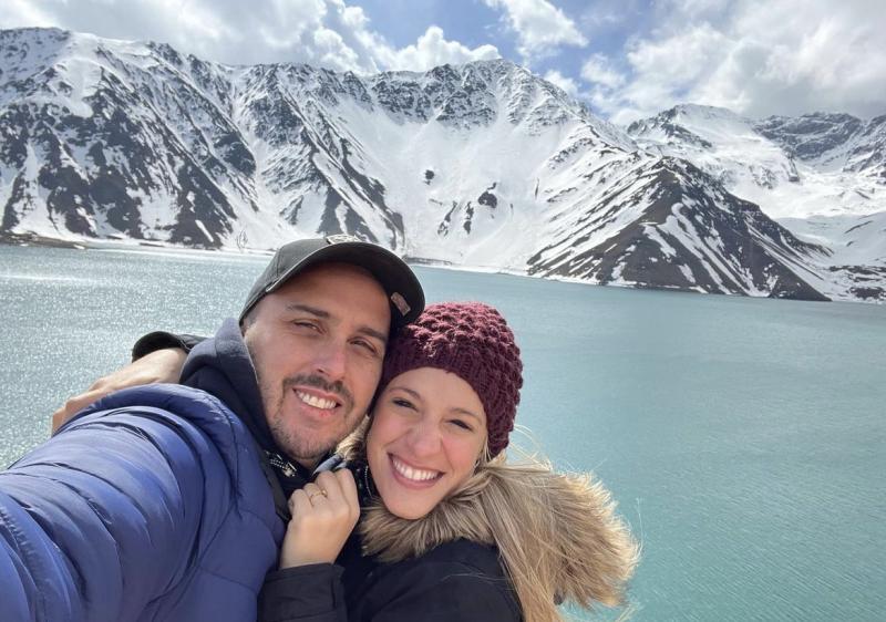 Andrés Longton y Agostina Mari