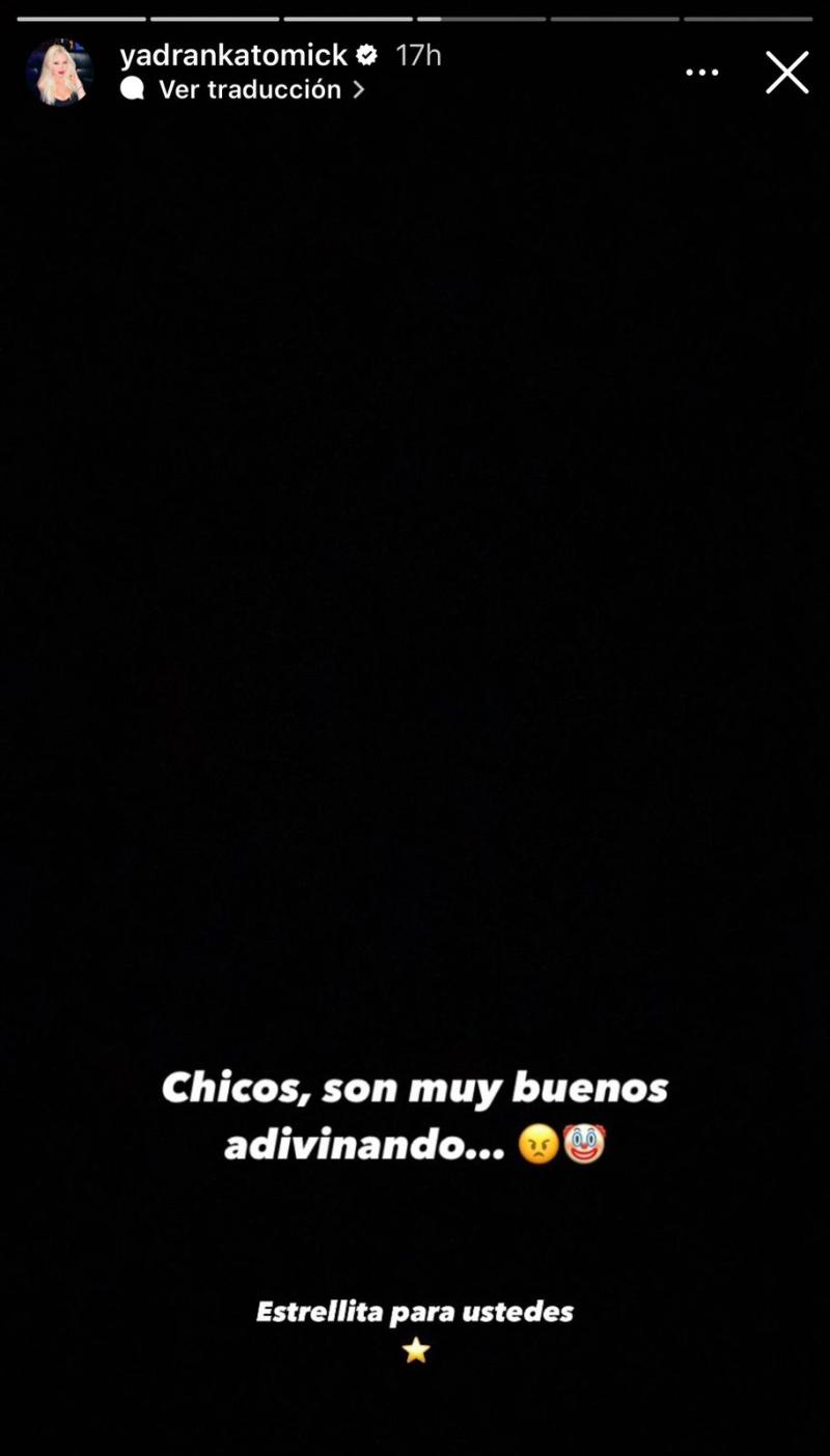 Respuesta de Yadranka Tomič