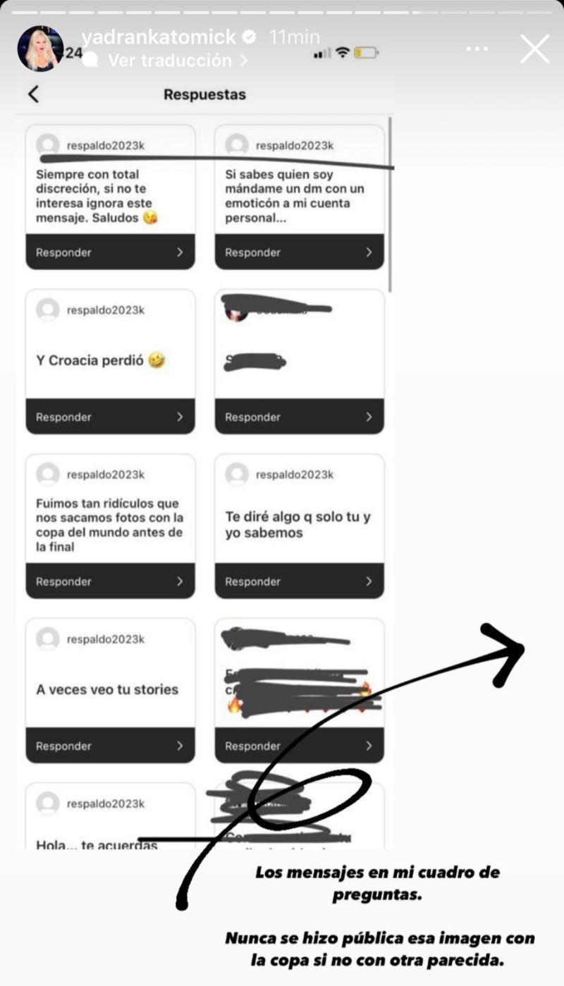 Yadranka Tomič compartió pruebas contra Karol Lucero
