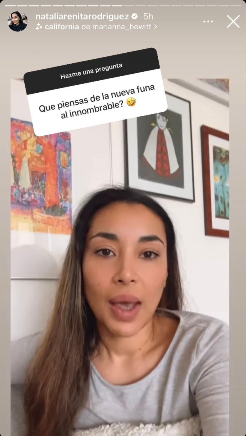 Natalia Rodríguez sobre funa a Karol Lucero