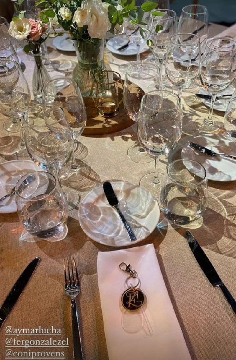 Matrimonio de Fernando González y Luciana Aymar