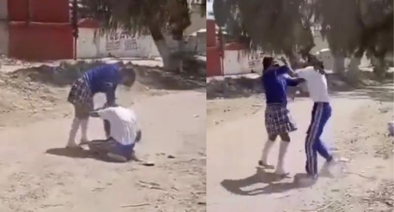 Niña es golpeada brutalmente por compañera de colegio