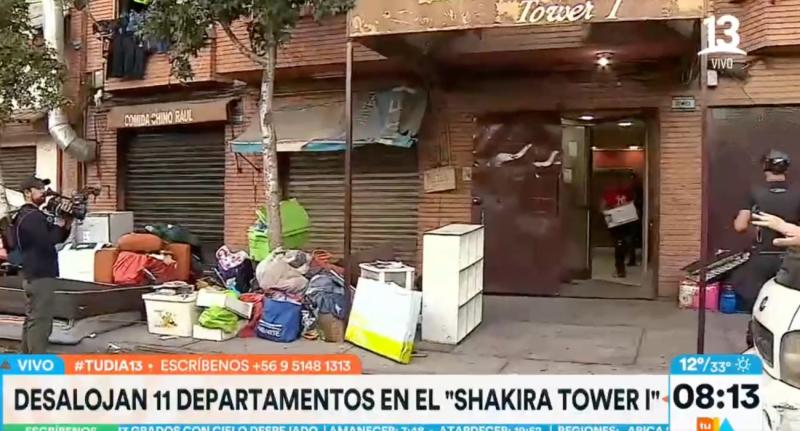 Desalojan edificio Shakira Tower I