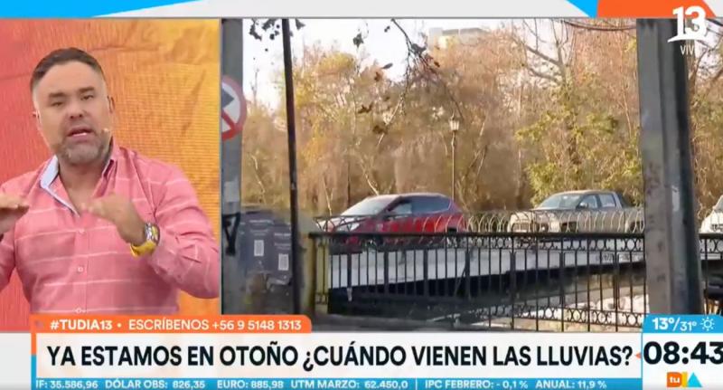 Gianfranco Marcone anunció lluvias para abril.