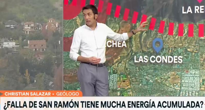 ¿Falla de San Ramón tiene energía acumulada?