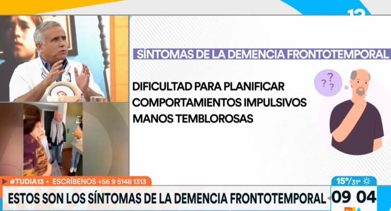 Síntomas de la demencia frontotemporal