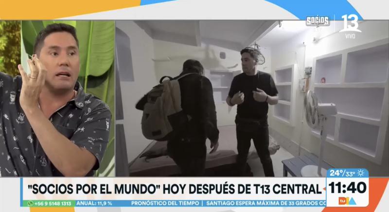 Pancho Saavedra recordó increíble anécdota con una polilla