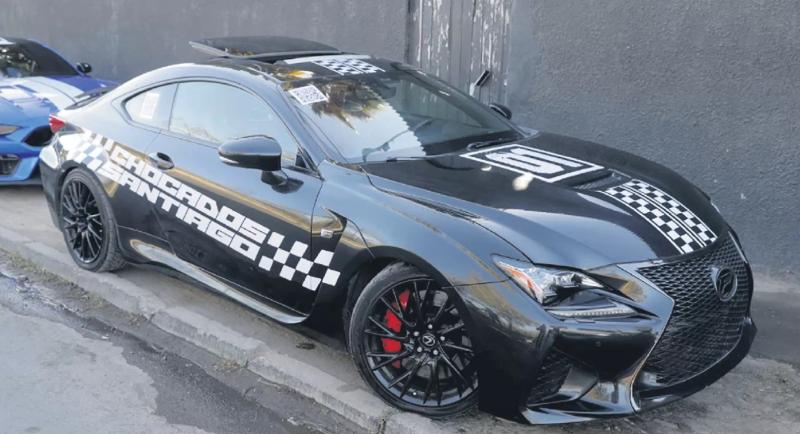 Nuevo auto Lexus de Marcianeke