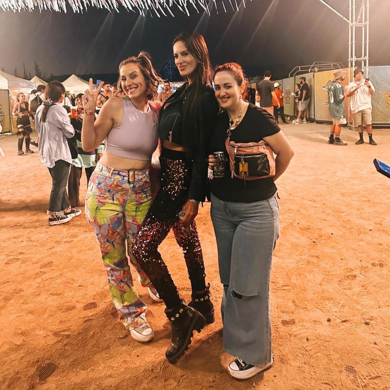 Adriana Barrientos en Lollapalooza