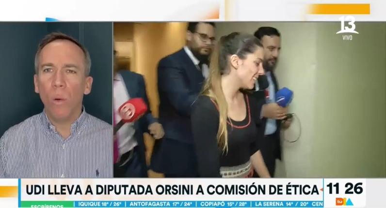 UDI lleva a diputada Maite Orsini a Comisión de Ética